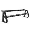 JZOPIDL Commerecial 2 Tier Weight Stand for Dumbbells, 11 Gauge Steel, Dumbbell Storage Racks, Dumbbell Stand for Home Gym Exercise view 2