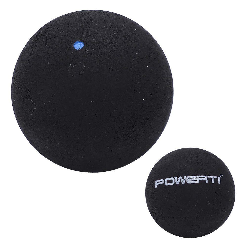 ZJchao Squash Ball, 37mm Rubber Single Dot Squash Racket 37mm Rubber Wear Lightweight Training Squash Racket Balls for Beginner (Single)