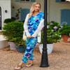Ekouaer Womens Pajama Sets 2 Piece Lounge Set Fall Winter Pajamas Long Sleeve Pjs Top and Pants Soft Pj Sets Loose Sleepwear view 4