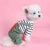 Pet Clothing Bib Overalls Pants Soft Dog Pajamas Summer Dog Clothes Pet Shirts Dog Jumpsuit for Small Dogs Boy Girls Dog Pjs Shirts Dog Outfits for Chihuahua Yorkshire Dogs Cat Clothing Green XL view 2