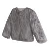 Betadog Girls Jackets Size 14-16 Girl Fleece Outfits Size 8-10 Winter Jackets For Girls Kids Fringe Jacket (Grey, 5-6 Years) view 2