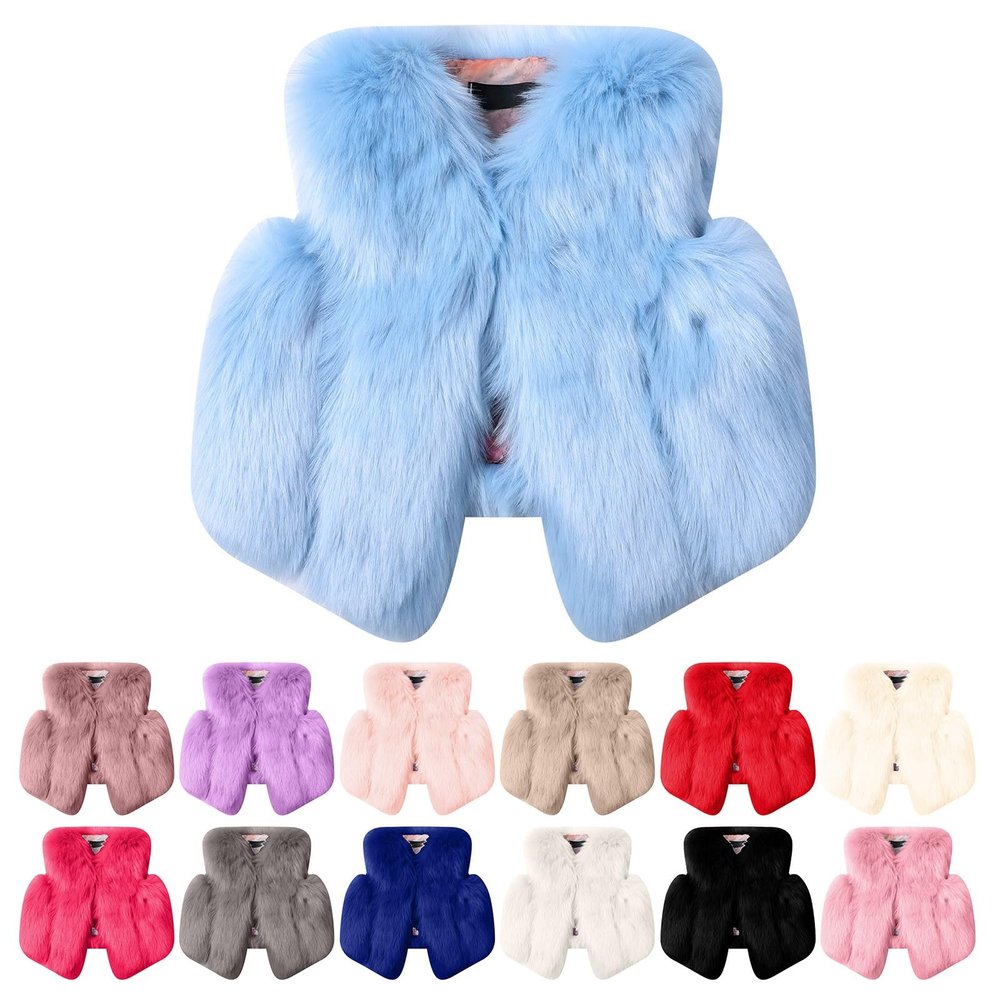 Betadog Baby Girls' Outerwear Jackets & Coats Toddlers Cape Outfit Size 6 Fall Jackets For Girls Size 5T Winter Coats (PK2, 6-7 Years)