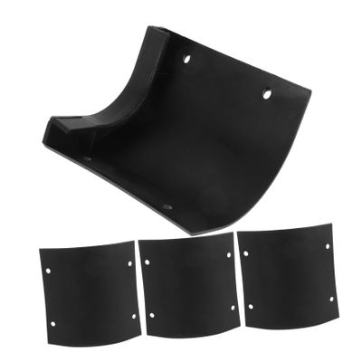 Parliky Protective Parts for Ice Hockey Table 4pcs Edge Protectors Ice Hockey Pads Replacements Game Table Fitting Edge Guard