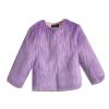 Betadog Baby Jackets 12-18 Months Girl Girls Cape Coats Size 6-7 Girls Coats Size 14 16 Purple Faux  Jacket (Purple, 4-5 Years) view 2