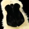 Betadog Girls Jacket Infant Girls Fleece Vest Size 6 Faux  Coat Girls Toddler Jacket 4T Little Girl Winter Coat (Black, 3-4 Years) view 3