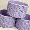 Protective Silicone Boot Sleeve for Tumbler, Compatible with 20-40oz, Fits Bottom of 2.7-3in (DAHLIA CHECKERED) view 4