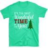 UNIDESGIFTS Its Most The Wonderful Time Of The Year Christmas Ugly Sweater Gifts Shirt for Women Men Boys Girls Kids Toddler Size Youth S Green view 1