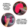 Micro Gainz Dumbbell Fractional 2.5 lb Weight Plate, Ideal for Micro Loading, (Choose Color) 4 Piece Fractional Weight Plates, Designed for Dumbbell Training, Made In USA (Pink) view 2