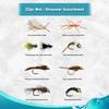 Feeder Creek Fly Fishing Assortment | 48 Premium Flies with Ebooks | Popular and Effective Trout and Bass Flies | Year Round Fly Kit view 2