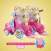 Peppa Pig Training Roller Skates, Adjustable Size 09-12, EVA and Sponge Boot, PU Light Up Rear Wheels, TPU Front Wheel - Perfect Skating Gear for Beginners and Intermediates view 3