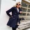Udeniy Women Trendy Winter Coats Casual Long Sleeve Single Breasted Pea Coats Mid-Long Jacket Womens Wool Blend Overcoat view 2