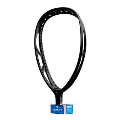 ECD Lacrosse Impact Goalie Head (Black - Unstrung)