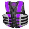 Hardcore Water Sports Fully Enclosed Neoprene and Polyester Life Jacket Vest Yellow (...Youth 50-90 lbs) view 2
