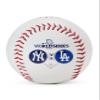 Rawlings | Official 2024 World Series Dueling Yankees vs. Dodgers | WS Dueling Ball | White/Navy | Vinyl | Dueling view 1