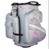 Snake Eyes Ladies SE500 14 Way Divider Golf Cart Bag Gray/Pink view 3