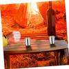 Hoement 10pcs Drinking Cups Stainless Steel Cups Boys and Girls Shatterproof Camping Party Supplies view 3