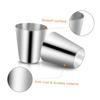 Hoement 10pcs Drinking Cups Stainless Steel Cups Boys and Girls Shatterproof Camping Party Supplies view 4