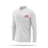13 Fifty Apparel [Dockside] Men's Utility Long Sleeve [WHT/NVY] L view 4