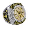Basketball Championship Ring Trophy Award Winner MVP Collectible Gift Champion Ring (1 Piece Ring, Size 12) view 3