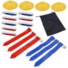 POPETPOP 1set Flag Football Waist Belt Set Multi-use Football Supplies for Youth Adults Includes Belts Flags Markers Storage Bag for Outdoor Training and Games view 1
