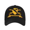 1st Cavalry Division W Br - Ribbon Adjustable Baseball Cap Casual Hat for Men Women Sun Cap Black view 2