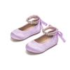Otter MOMO Toddler/Little Girls Flower Girl Ballerina Flats Shoes Slip-on School Party Purple Dress Shoes Size 12 view 1