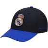 Icon Sports Officially Licensed Real Madrid Adjustable Dad Cap  Black & Blue Cotton Hat with Buckle for Men & Women  Soccer Fan Merchandise view 2