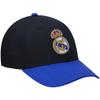 Icon Sports Officially Licensed Real Madrid Adjustable Dad Cap  Black & Blue Cotton Hat with Buckle for Men & Women  Soccer Fan Merchandise view 3