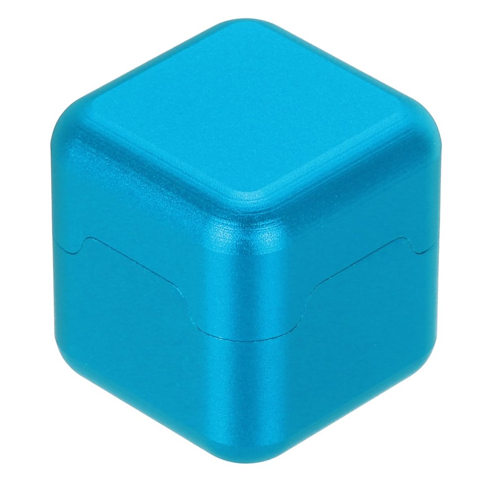 PATIKIL Billiard Magnetic Chalk Holder, Aluminum Pool Chalk Holder Billiards Cue Chalk Tip Case for Snooker Sports Accessories, Blue