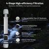 Gravity Water Filter System for Hiking, Camping, Travel, and Emergency Preparedness (1 Gravity Bag, 4 Water Filter Straw, 5 Squeezable 20-Oz Water Pouch) view 2