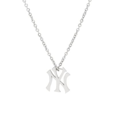East Coast Necklace Gift for Baseball Fan Women Men (18K Gold) (Silver)