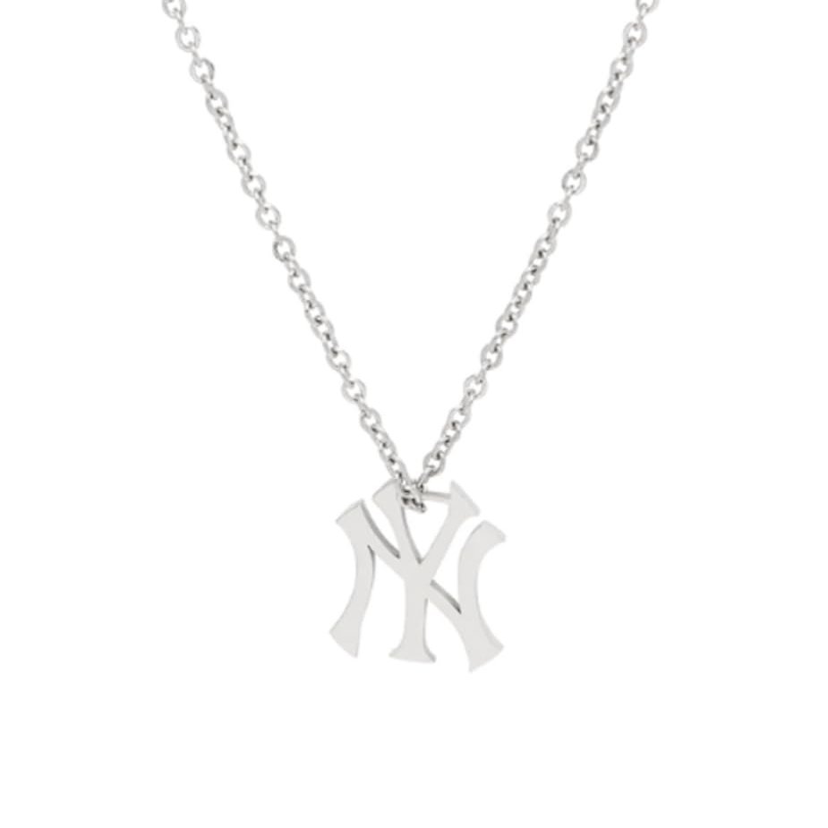 East Coast Necklace Gift for Baseball Fan Women Men (18K Gold) (Silver)