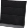 WOFASHPURET Suede Jewelry Earring Display Tray for Rings and Earrings Black Organizer Box Dust Jewelry Case for Personal Business Use Slots for Efficient Storage view 2