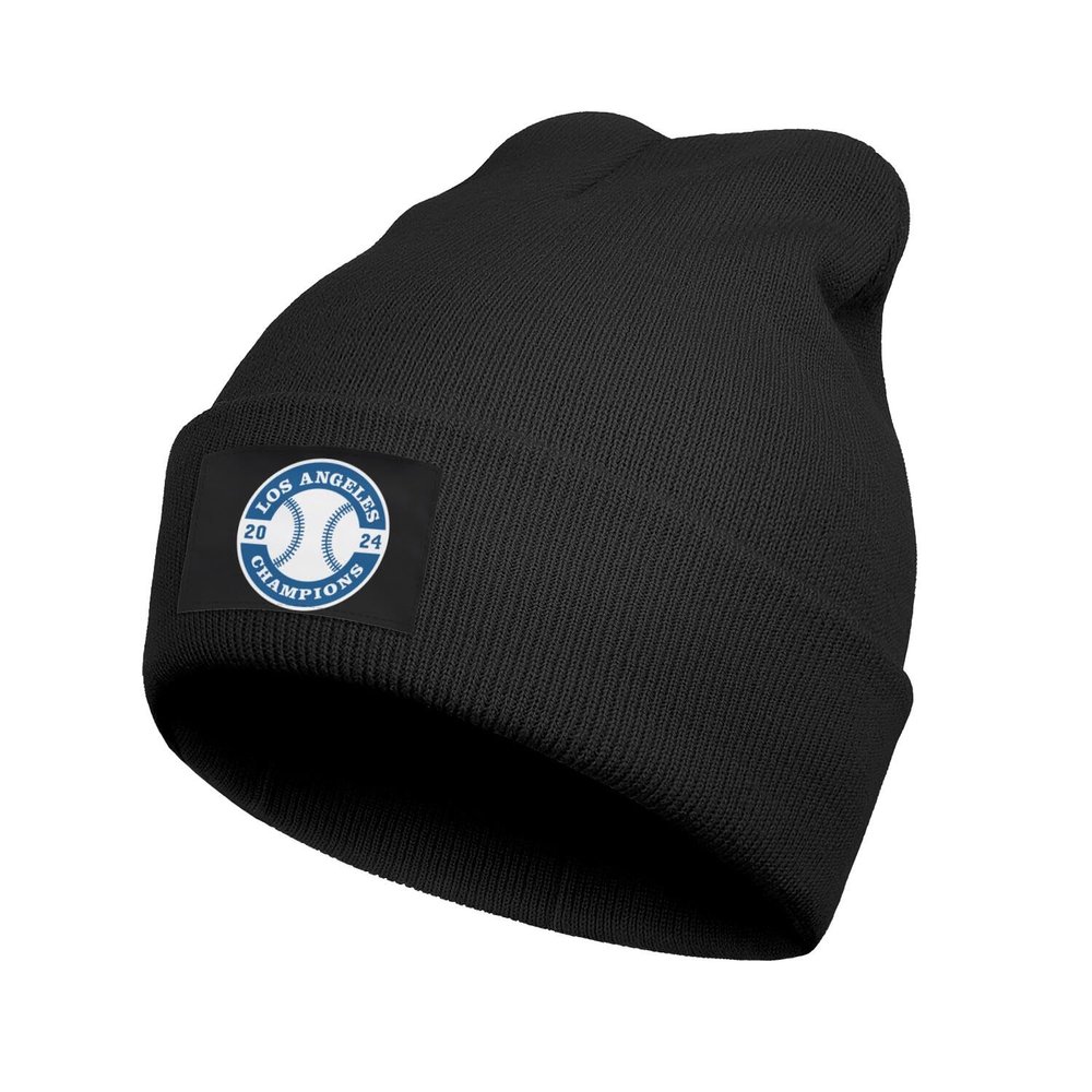 2024 Baseball Championship Beanie Hat for Women Men Cuffed Knit Caps for Baseball Fans Gifts