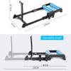 QYQCXGL Bicycle Training Platform,Silent Roller Mountain Bike Training Stand,Indoor Foldable Bike Resistance Trainers view 2