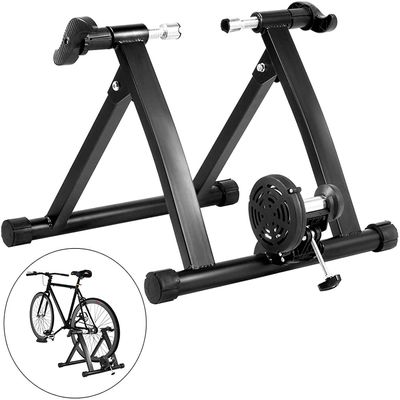 QYQCXGL Indoor Fluid Turbo Bike Trainer,Bike Trainer Stand,Resistance Bicycle Trainer,Indoor Home Riding Training,Black