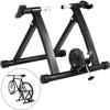QYQCXGL Indoor Fluid Turbo Bike Trainer,Bike Trainer Stand,Resistance Bicycle Trainer,Indoor Home Riding Training,Black view 1