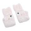 Electric Heated Gloves, Plush Cute Surrounded Heating Half Wearable Heated Gloves Hand Warmer, Heating Warming Gloves Built in 3000mAh Bat, Wearable Hand Warmers view 4