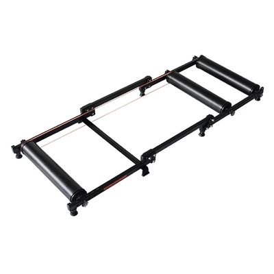QYQCXGL Bike Roller Trainer for Indoor Exercise, Bicycle Roller Trainer Riding Platform, Foldable Indoor Bike Trainer, Folding Stationary Bicycle Stand, Low Noise and Adjustable