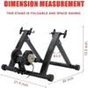 QYQCXGL Roller Trainer Bicycle Trainer for Folding 26"-28" Exercise Bike for Bicycles Mountain Bike, Loadable Up to 135 Kg, Bicycle Trainer with Magnetic Brake, Cycling at Home (Red) view 2