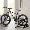 QYQCXGL Foldable Bike Trainer for Indoor Riding, Bike Roller Stand for Bike Rally Training, Indoor Riding Cycling Exercise Stationary Bicycle Stands Trainers, Portable Indoor Aerobic Equipment view 1