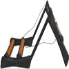QYQCXGL Bike Trainer,Bike Turbo Trainer, Indoor Exercise Stand 24-29 Inch Cycling Training Fitness Foldable Resistance Trainer,Champagne view 4