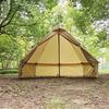 SECTORWING Backpacking Yurts Tent-Lightweight 4 Season Tents with Stove Jack, 1-3 Person Waterproof Hot Tent for Camping, Hiking, Outdoor Hunting, 6.6LB/10.5FT(Brown 3.2m) view 1