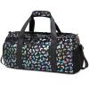Duffle Bag for Girls Soft Fuzzy Butterfly Dance Bag for Girls Sports Gym Bag Ballet Bag Travel Duffle Bags with Shoes Compartment and Wet Pocket view 1