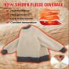Flygo Unisex Boys Girls Fleece Lined Crewneck Sweatshirt Kids Warm Sherpa Pullover Sweater Sweatshirts Fall Winter Clothes(DarkGrey-S) view 2