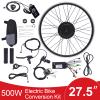 QUEWATSA Front Wheel Motor 350W 36V 26"/500W 36V 27.5"/1500W 48V 24" Hub Motor Front Wheel Motor w/LCD Display, Brushless Hub Motor view 2