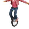 16/24 Inch Outdoor Wheel Unicycle, Height Adjustable Exercise Unicycle, Sports One Wheel Bike for Adults Kids Balance Training (16 Inch, Blue) view 1