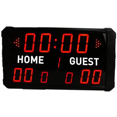JYXYXSCP Portable Tabletop Scoreboard, Professional 14/24 Seconds Electronic Shot Scoreboard with Remote Control,11 Digits Display, for Basketball