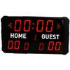 JYXYXSCP Portable Tabletop Scoreboard, Professional 14/24 Seconds Electronic Shot Scoreboard with Remote Control,11 Digits Display, for Basketball view 1