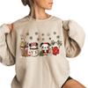 Retro Christmas Sweatshirt for Men Women & Family Matching  Cozy Holiday Sweater, Christmas Morning Holiday Parties and Winter Fashion (Desing 1) view 1